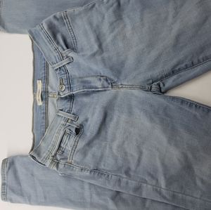 LEVI'S 710 super skinny 29 light wash denim jeans